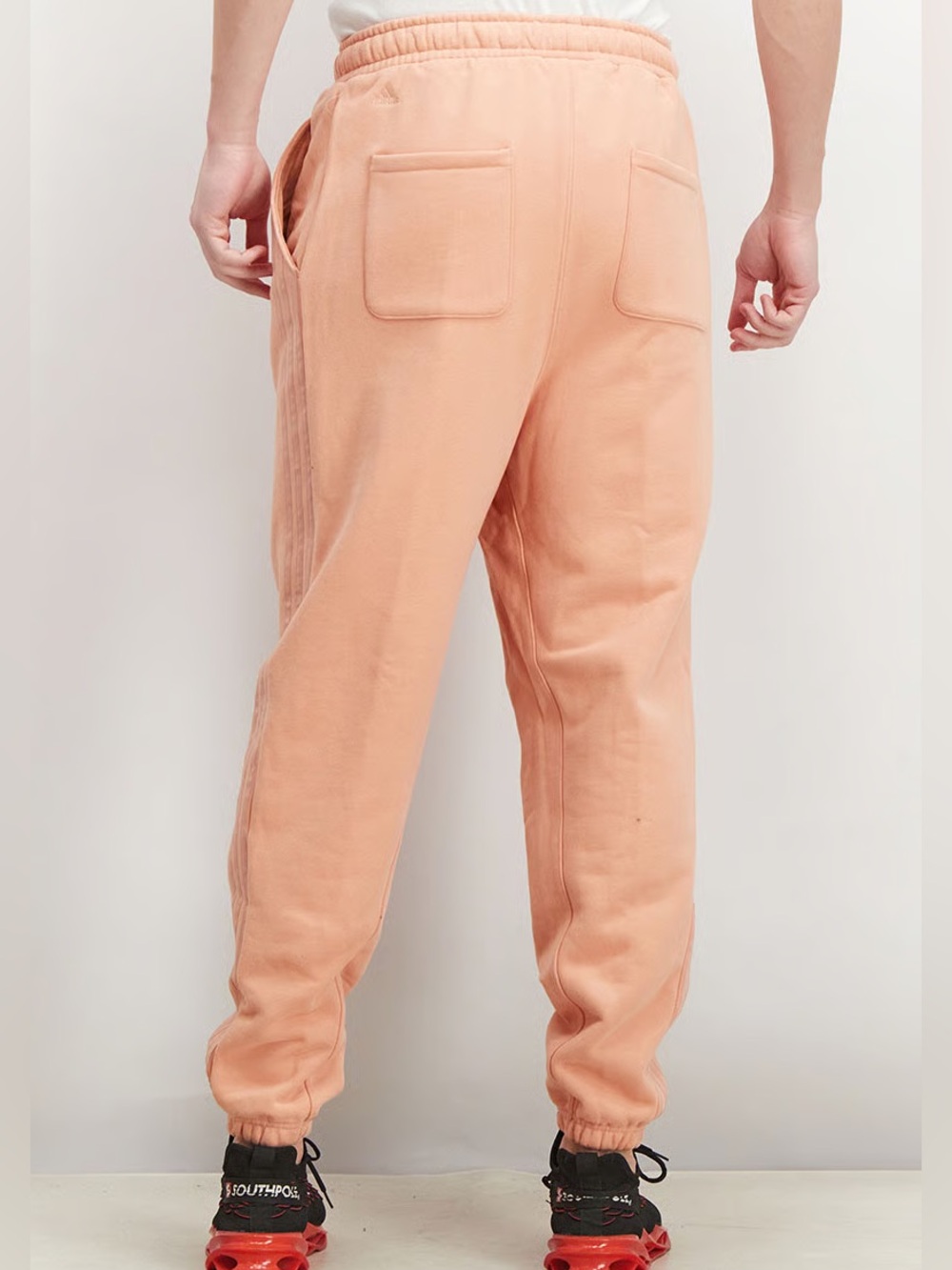 adidas x Ivy Park Peach-Orange Jogger Sweatpants Unisex Size Large